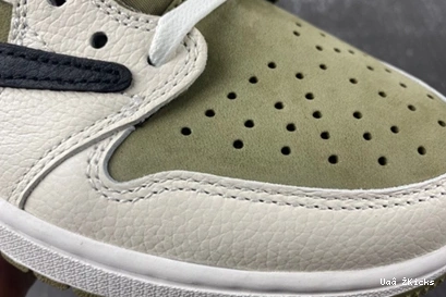 Travis FZ3124-200 Jordan Scott Low Retro Golf 81 1 Olive Bright Neutral 0706